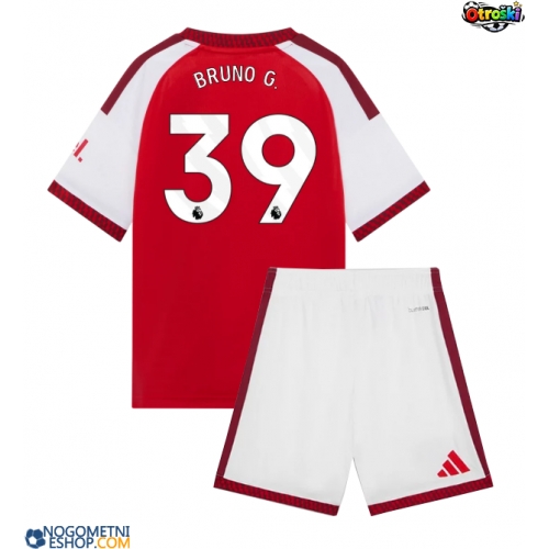 Otroški Nogometni dresi Arsenal Bruno Guimaraes #39 Domači 2026-27 Kratek Rokav (+ Kratke hlače)
